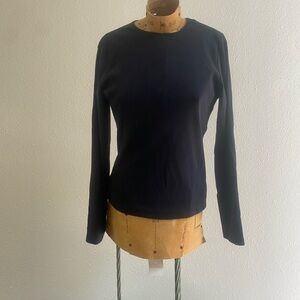 Old Navy Black Long Sleeve Women's Top